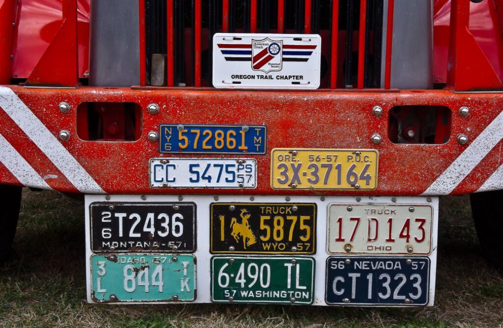 Multiple License Plates